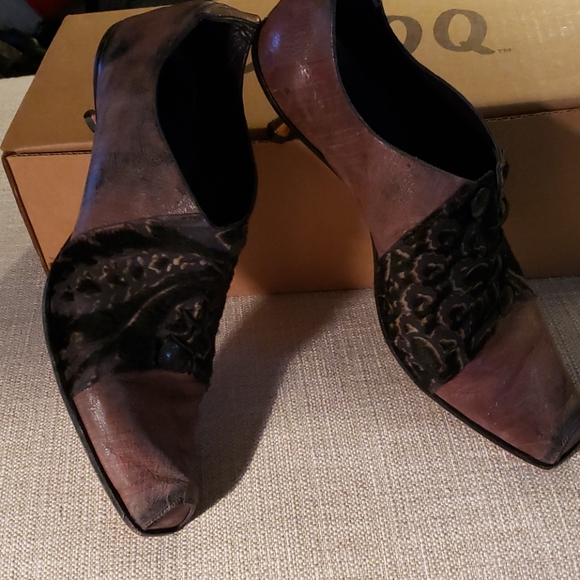 leather and velour Cydwoq Desire - Picture 2 of 6